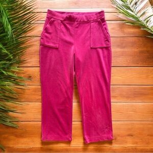 Juicy Couture Velour Pants – Hot Pink – Size L - Y2K